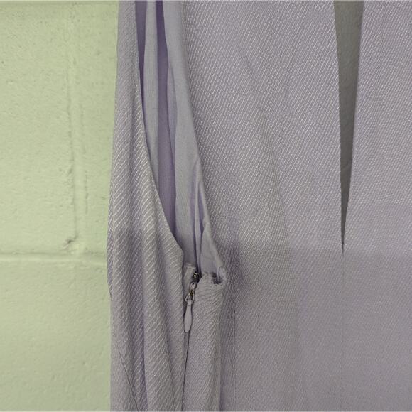 New Femme Ruffle Maxi long Dress Let Me Be forever that girl sz10 purple gown v - Picture 6 of 11